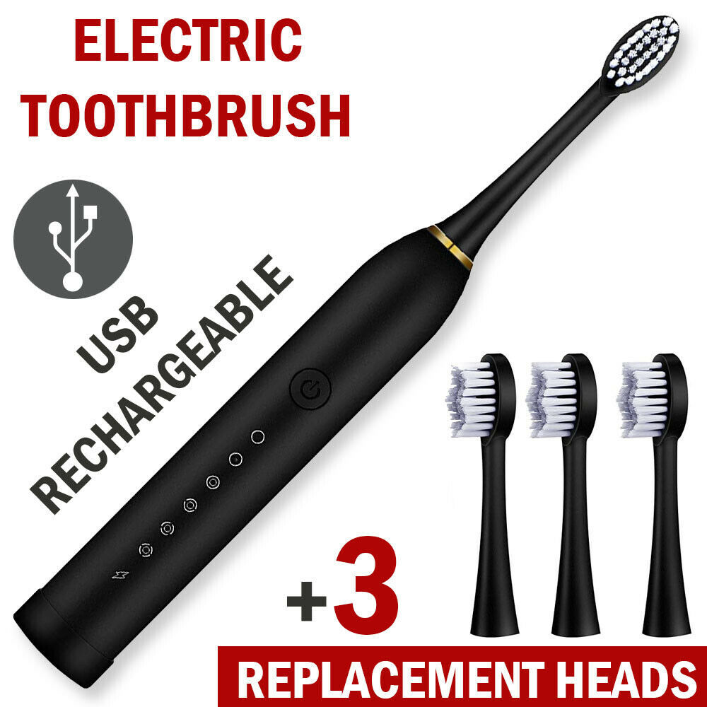 Rechargeable Electric Toothbrush Set